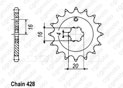 Front sprocket Kawasaki