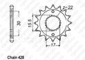 Front sprocket Honda