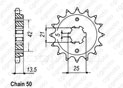 Front sprocket Cagiva 350 Elefant 86-8