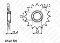 Front sprocket Ktm