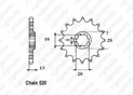 Front sprocket Tm 125 Cross/Enduro <04