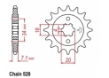 Front sprocket KTM Duke 2011