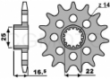 Front sprocket Ducati Multistrada 1200