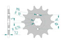 Front sprocket 520 HM HONDA