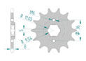 Front sprocket Chain 520