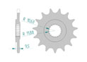 Front sprocket 520 HM HONDA