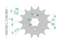 Front sprocket 520 ADLY 300 THUNDERBIKE