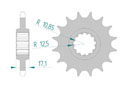 Front sprocket Chain 428 JAP VT/CBR250