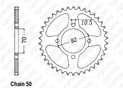 Rear sprocket Z 400 2 Cyl 75-80