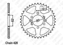 Rear sprocket Yz 50 - Yz 60