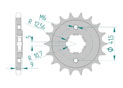 Front sprocket 428 Yamaha