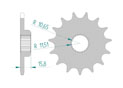 Front sprocket 520 MZ