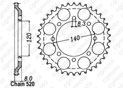 Rear sprocket Klr 600 84-90