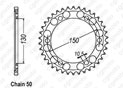 Rear sprocket Xjr 1300 99-01