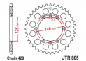 Rear sprocket Ts 125 X 84-88