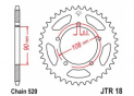 Rear sprocket Mz 660 Skorpion 95-02