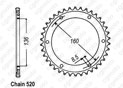 Rear sprocket 600 Pegaso 90-92