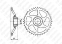 Rear sprocket Rs 50 93-98 Pas 415