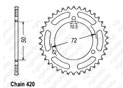 Rear sprocket Nsr 50 89-94