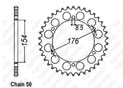 Rear sprocket Vfr 750 Rc36 90-98