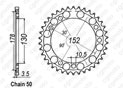 Rear sprocket 900 Elefant 93-97