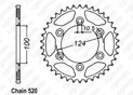 Rear sprocket Ducati 600 Ss 94