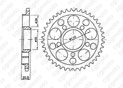 Rear sprocket Ducati 748 Strada