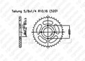 Rear sprocket Sachs 125 Roadstar V2