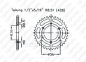 Rear sprocket Quad 50 Aeon Cobra 00-