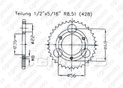 Rear sprocket Adly Silver Fox