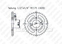 Rear sprocket Suzuki Lt-a 50 02-