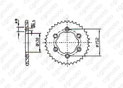 Rear sprocket Aluminium Aprilia Rxv/Sxv