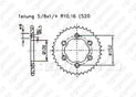 Rear sprocket Steel Aprilia Rxv/Sxv