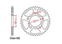 Rear sprocket Bmw G650 X-Moto
