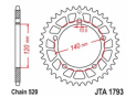 Rear sprocket Racing Aluminium