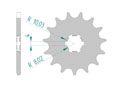 Front sprocket 420 Yamaha