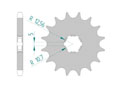 Front sprocket 530 Kawasaki