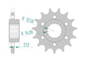 Front sprocket 525 Aprilia