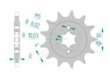 Front sprocket 520 HUSQVARNA