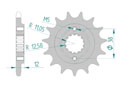 Front sprocket 525 CAGIVA