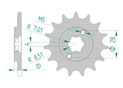 Front sprocket 420 CAGIVA