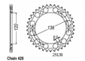 Rear sprocket TT Esjot