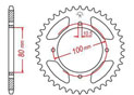 Rear sprocket Esjot