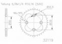 Rear sprocket Esjot