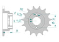 Front sprocket 520 Ducati