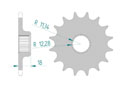 Front sprocket 520 LAVERDA