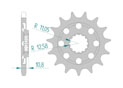 Front sprocket 525 MV