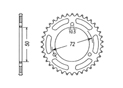 Rear sprocket Aluminium Honda Chain 420