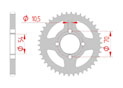 rear steel sprocket 428 honda