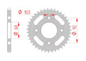 rear steel sprocket 428 yamaha